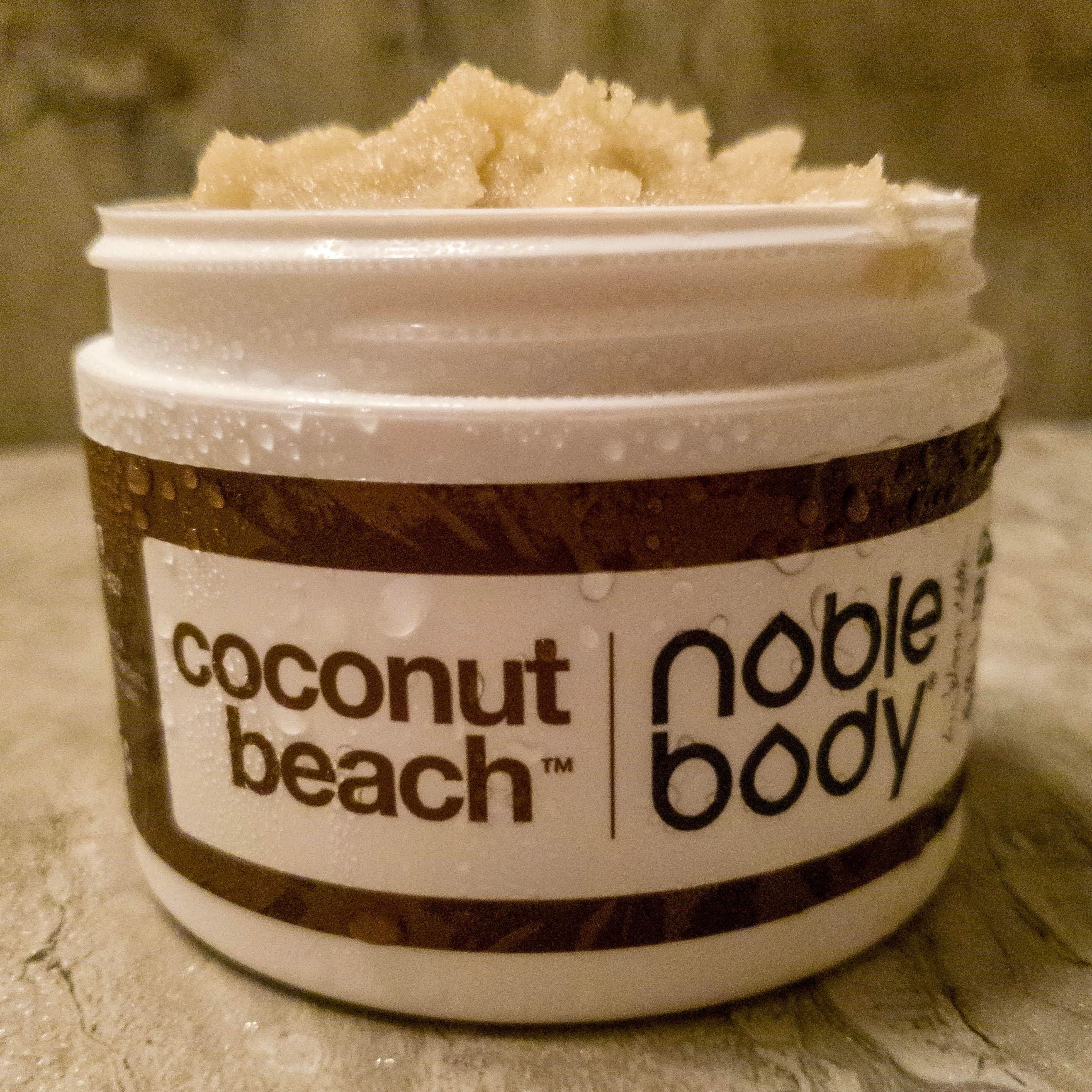 Coconut Beach Sugar Scrub (8oz) - Noble Body