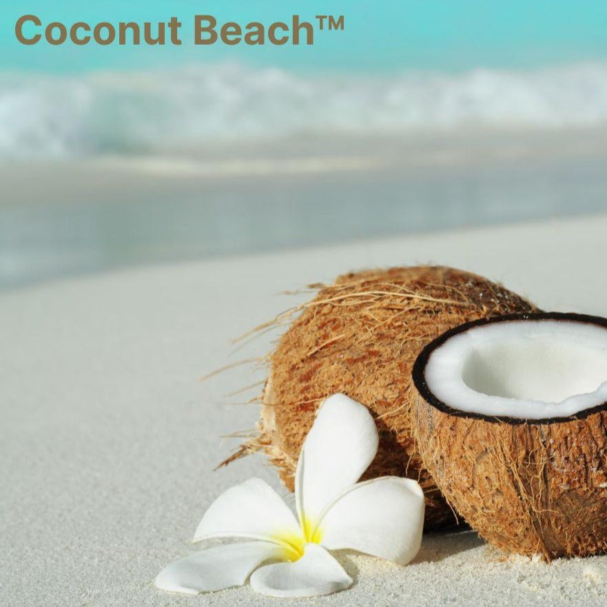 Coconut Beach Cane Sugar Body Scrub - Noble Body
