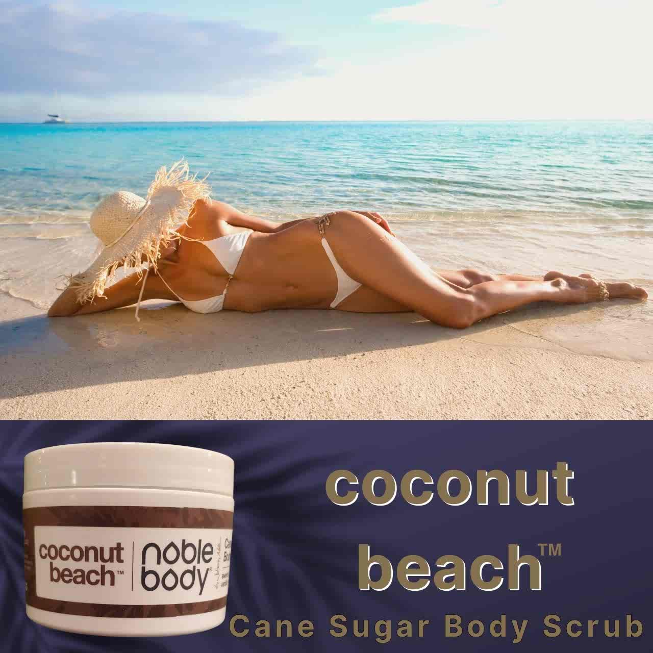 Coconut Beach Cane Sugar Body Scrub